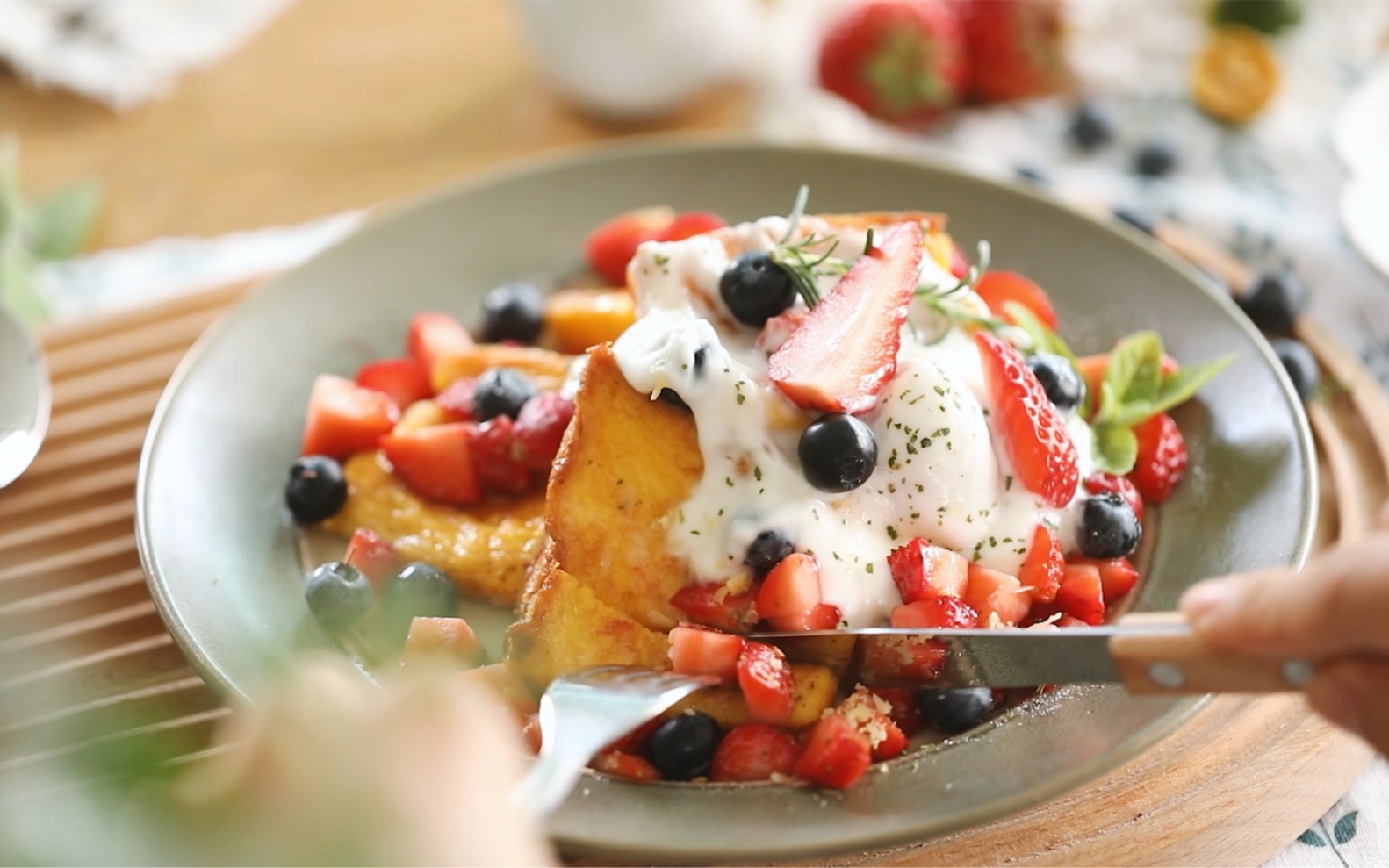 治愈美食|香煎法式吐司,十分钟搞定高颜值早餐