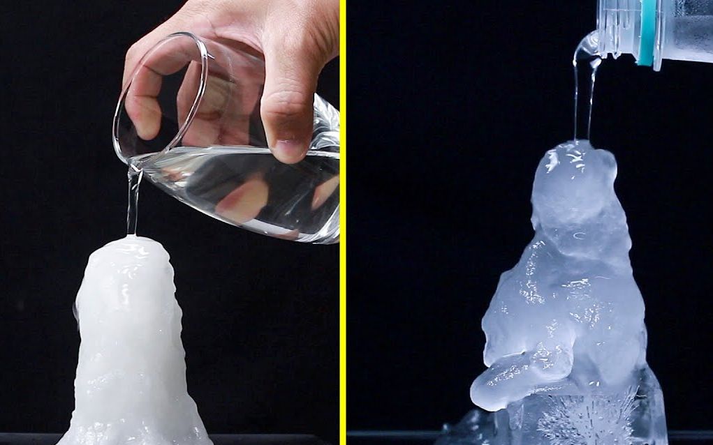 【创意实验】热冰与冷冰实验