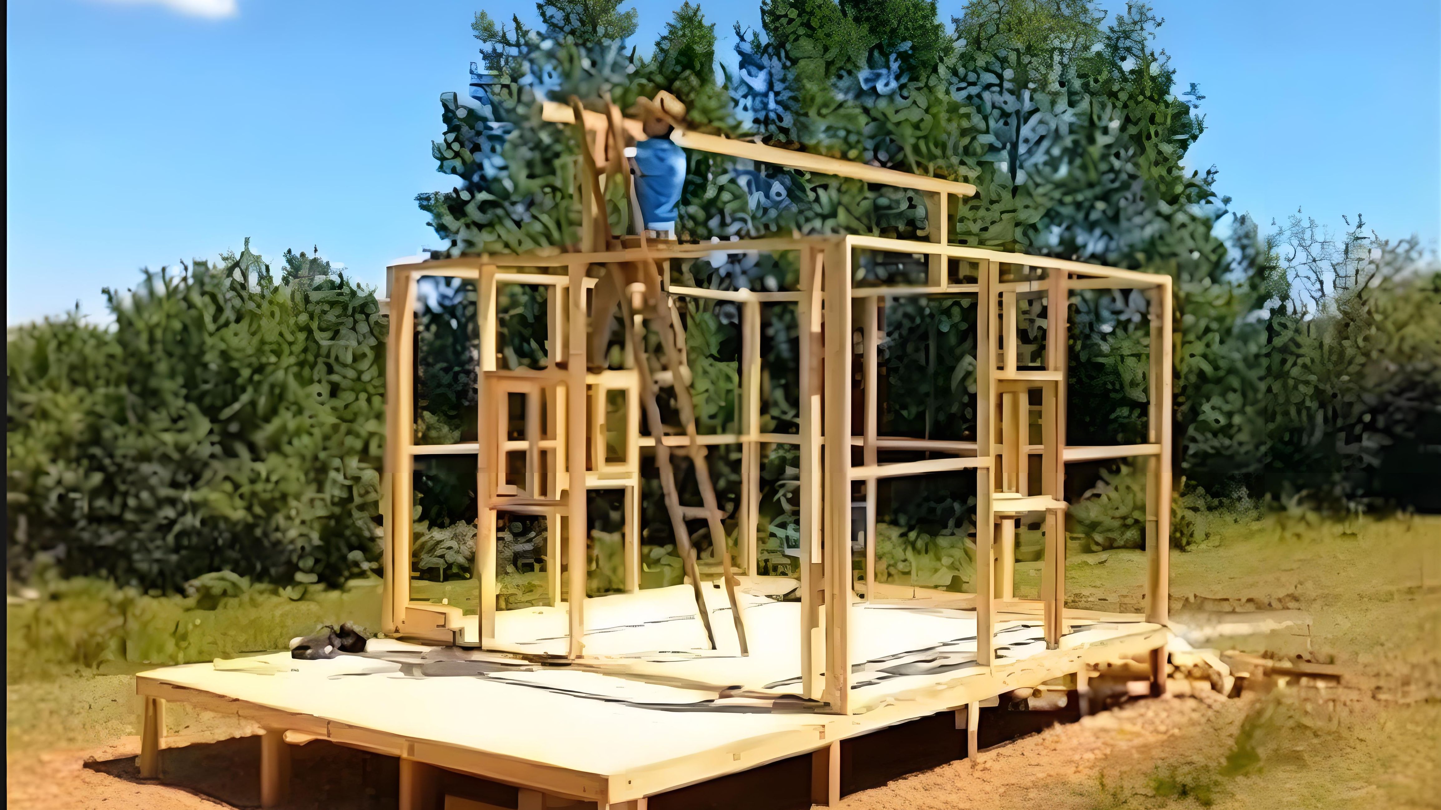 ‌手工木屋建造指南