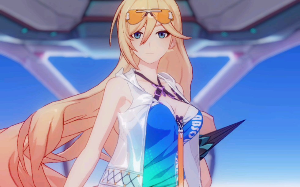 崩坏3 幽兰黛尔(荣光)新换装 完美假日 竖屏展示_哔哩哔哩_bilibili