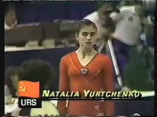 Natalia Yurchenko/尤尔琴科 1985世锦赛高低杠 特卡切夫+德尔切夫哔哩哔哩bilibili