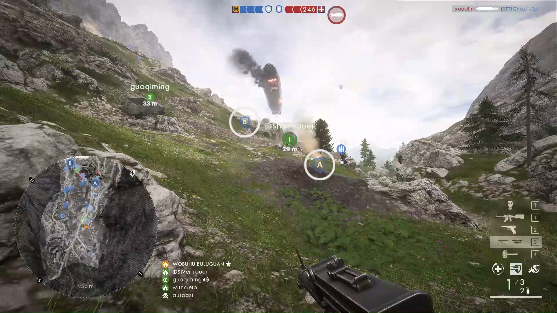 battlefield 1 我要当打抛王 行动模式 格拉巴山