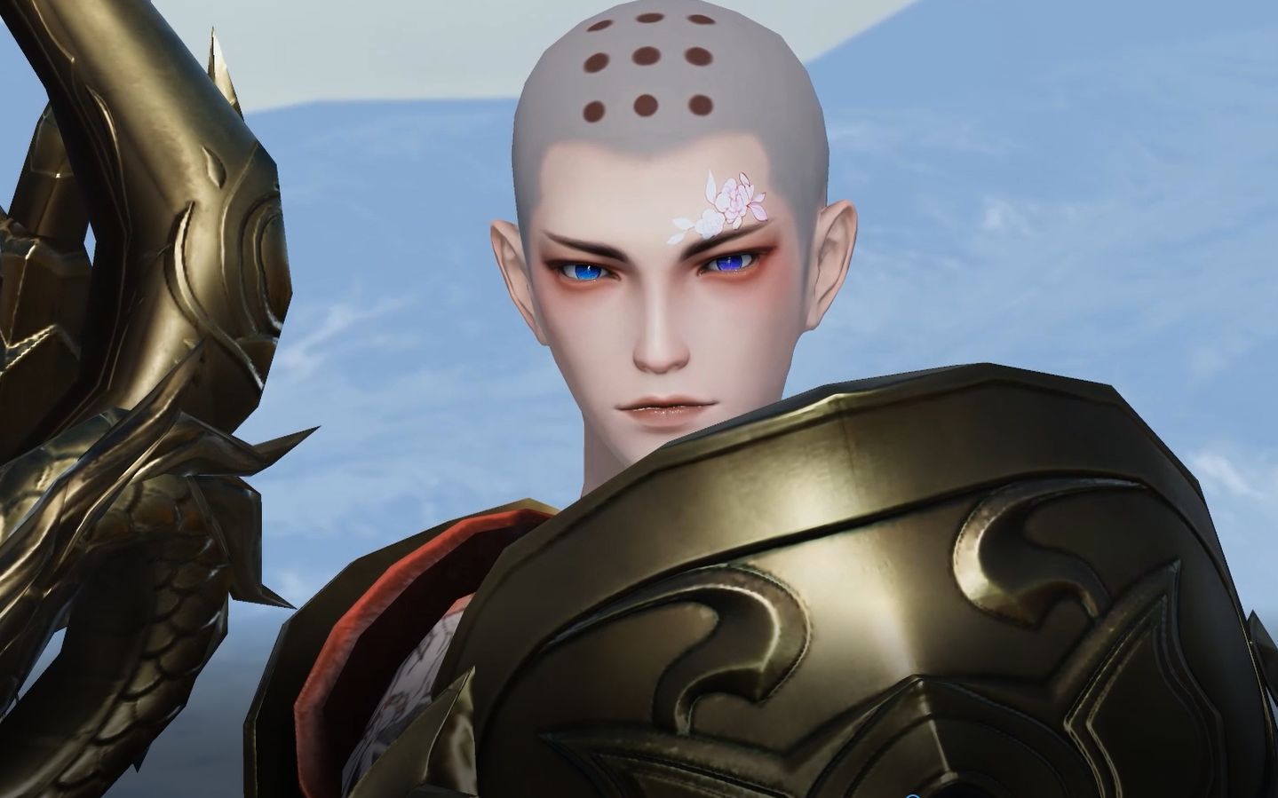 一梦江湖成男捏脸 好好好好仙的和尚 建议:靓丽圣僧