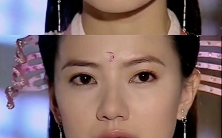 眉间一点朱砂,我见犹怜#周芷若 #高圆圆 #我的观影报告 #倚天屠龙记