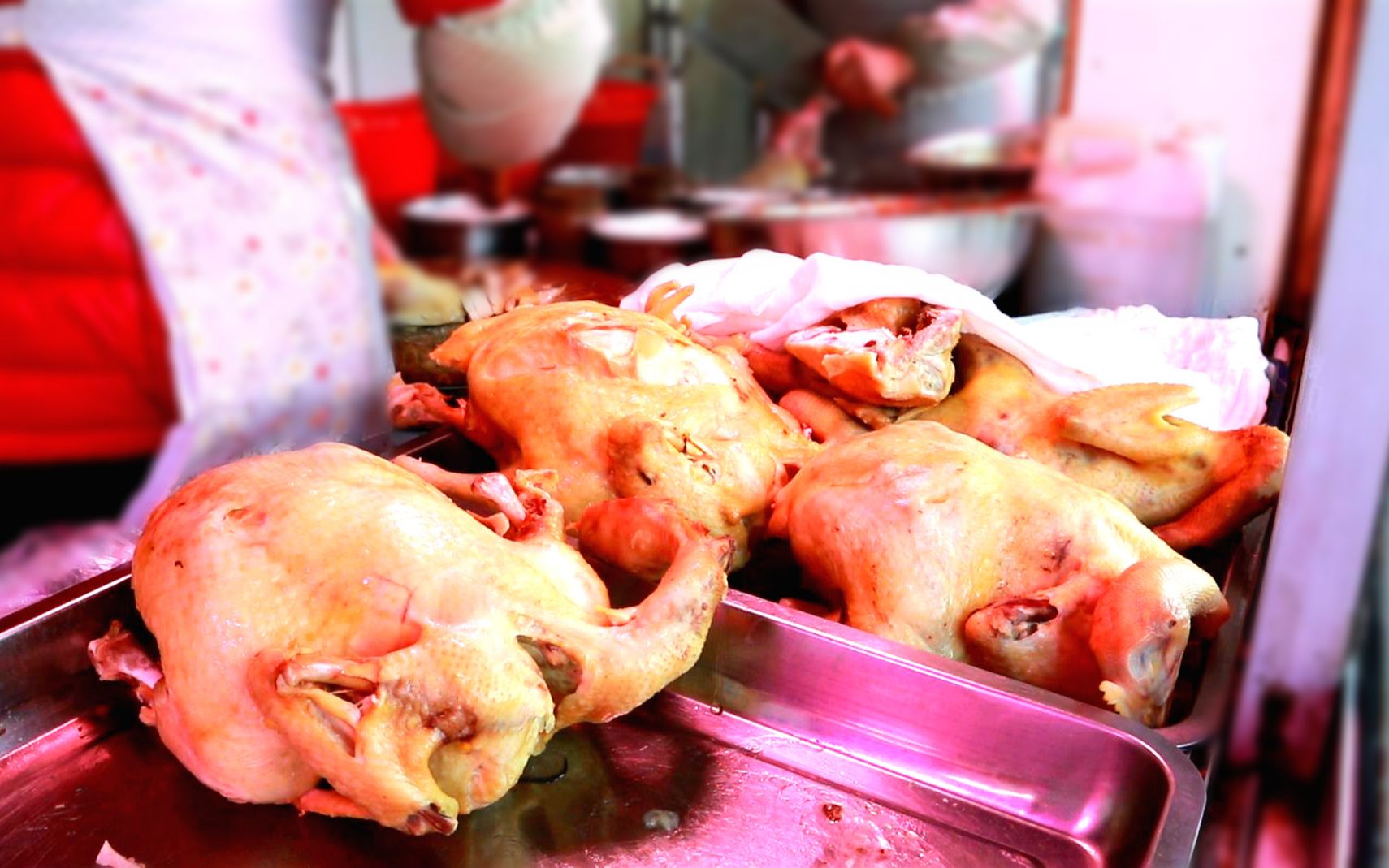 这就是卖了30多年的麻辣鸡,46元买了半只,味道超香啊_哔哩哔哩 (゜-゜