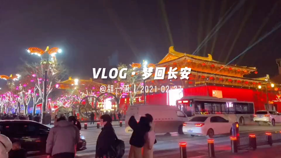 [图]旅游Vlog｜下雪的西安梦回长安