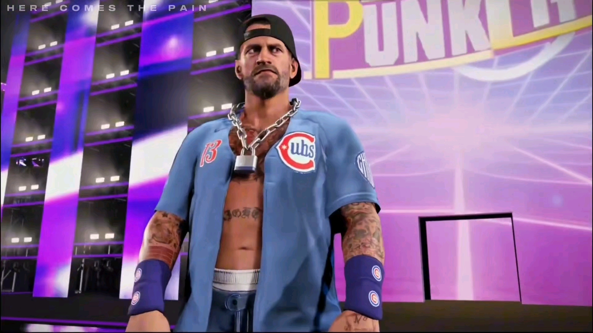 wwe2k25 cm朋克痞子博士出场