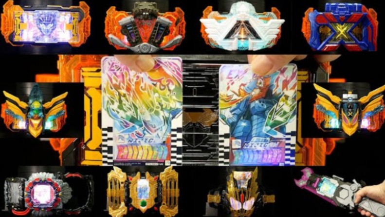 彩虹歌查德 ex彩虹龙(左右)彩虹龙蛋克米卡 kamen rider gotchard