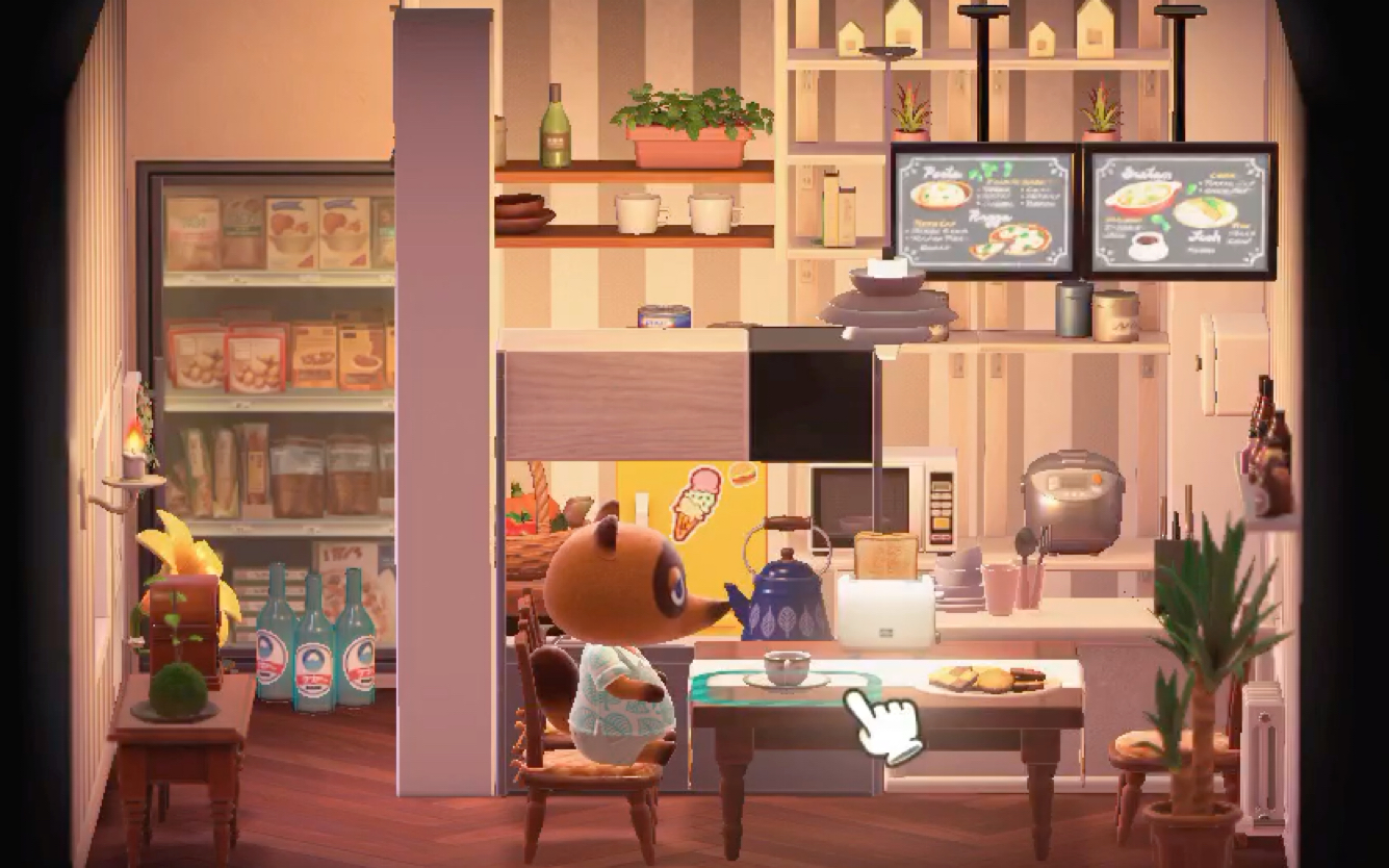 【动森】小动物房间装修04—丸子的私房料理小餐厅