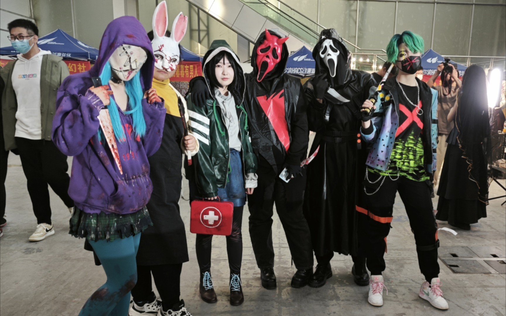 哈尔滨10.22hacg漫展——黎明杀机团建