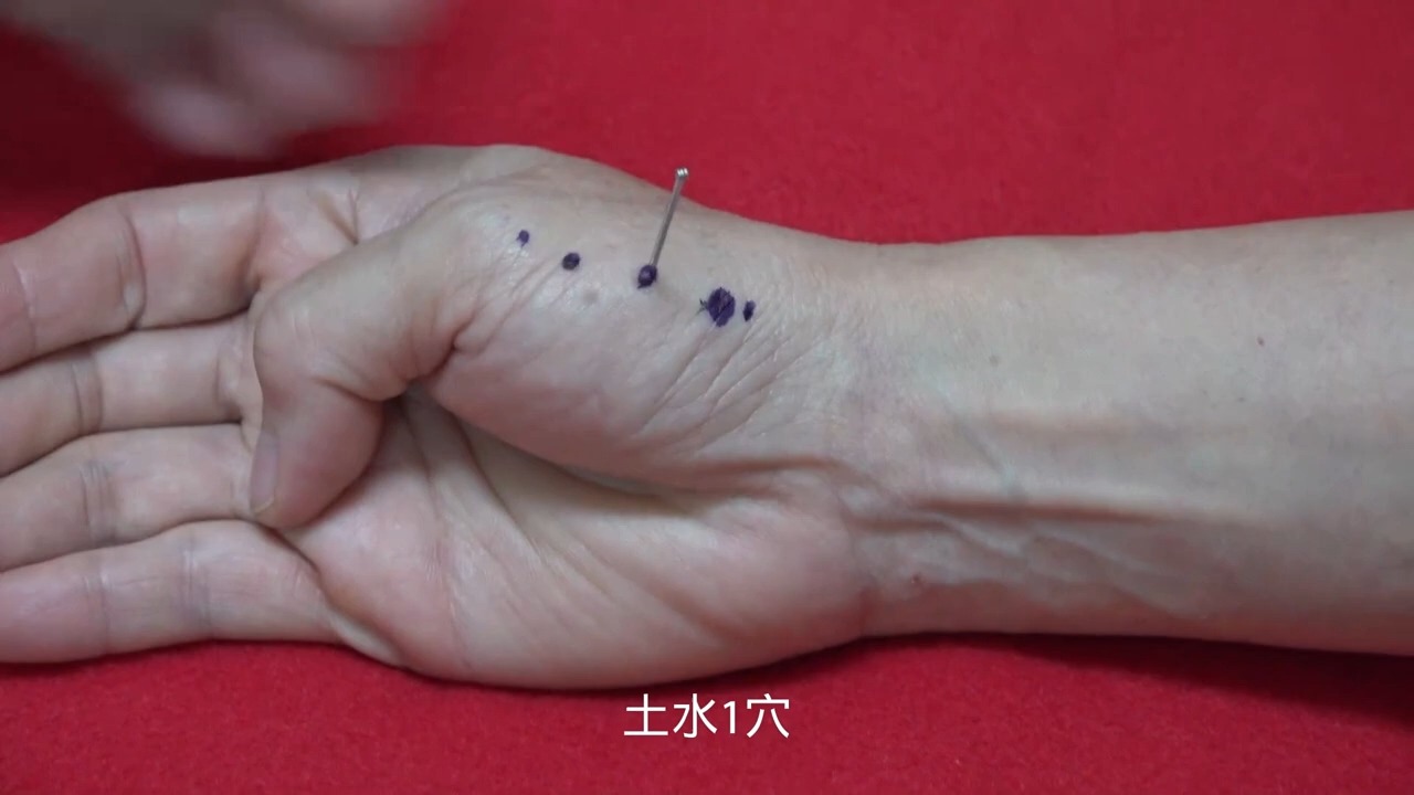 2手掌手背要穴【⑦土水穴】