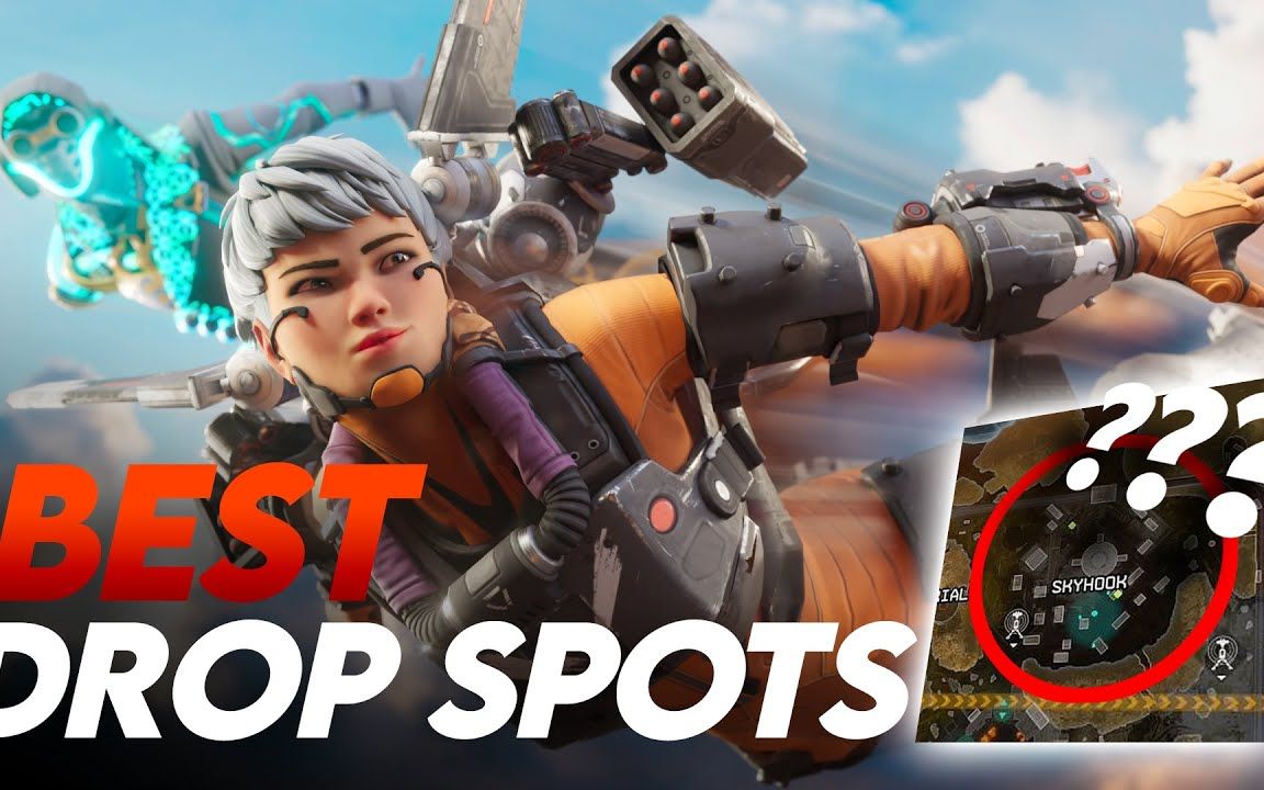 apex英雄 世界边缘 降落点位/跑位路线 #nokokopuffs