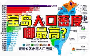 Descargar video: 宝岛人口密度哪最高？