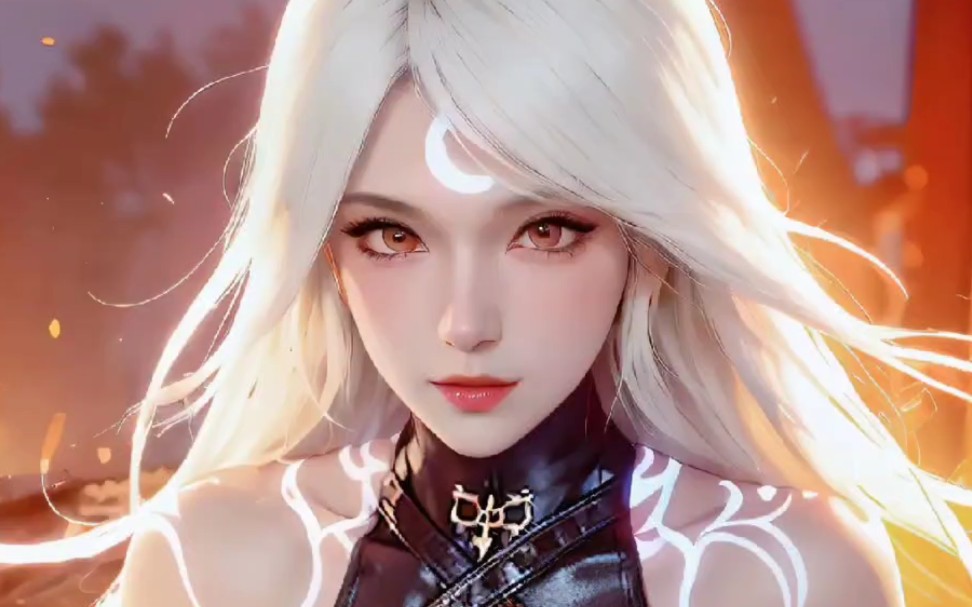 沧元图白念云,寒霜月刃,白发神尊