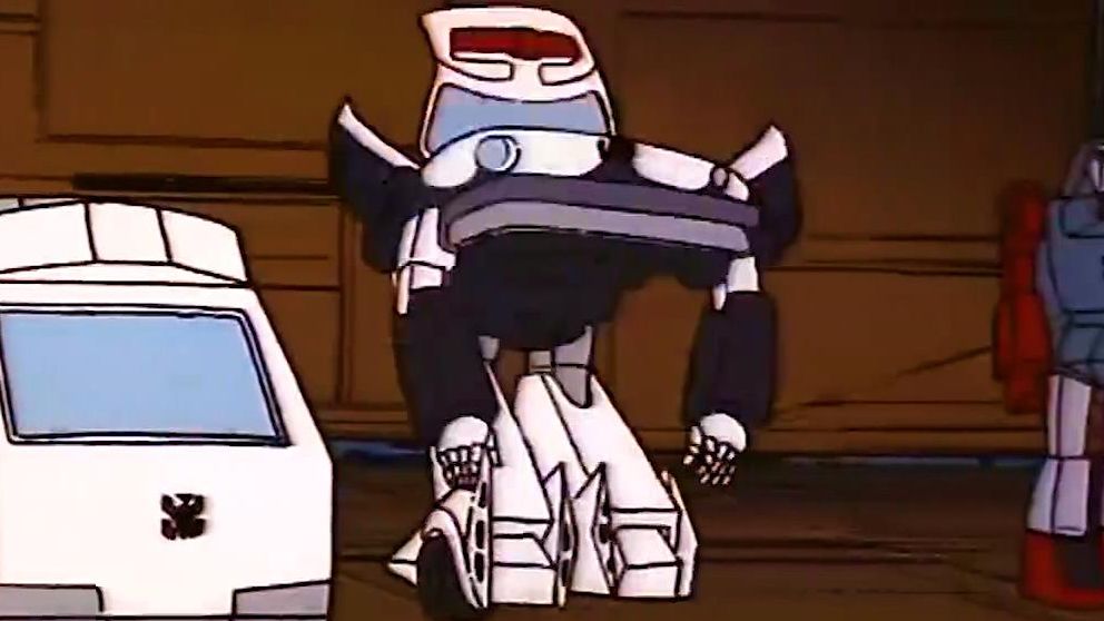 警车变形!【变形金刚】