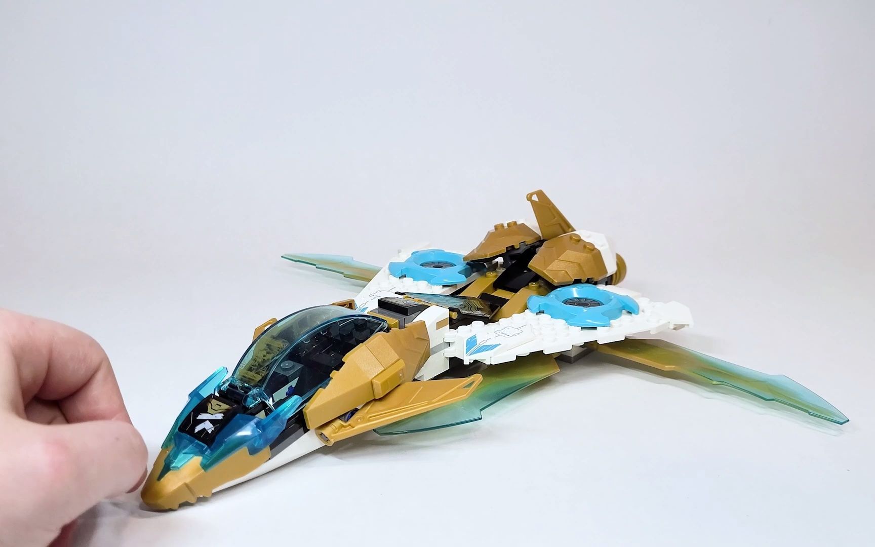 乐高幻影忍者zanesgoldendragonjet71770评测