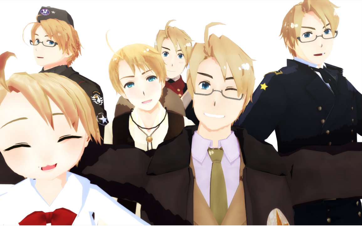 [图]【APH/MMD】Little Parade【米诞】