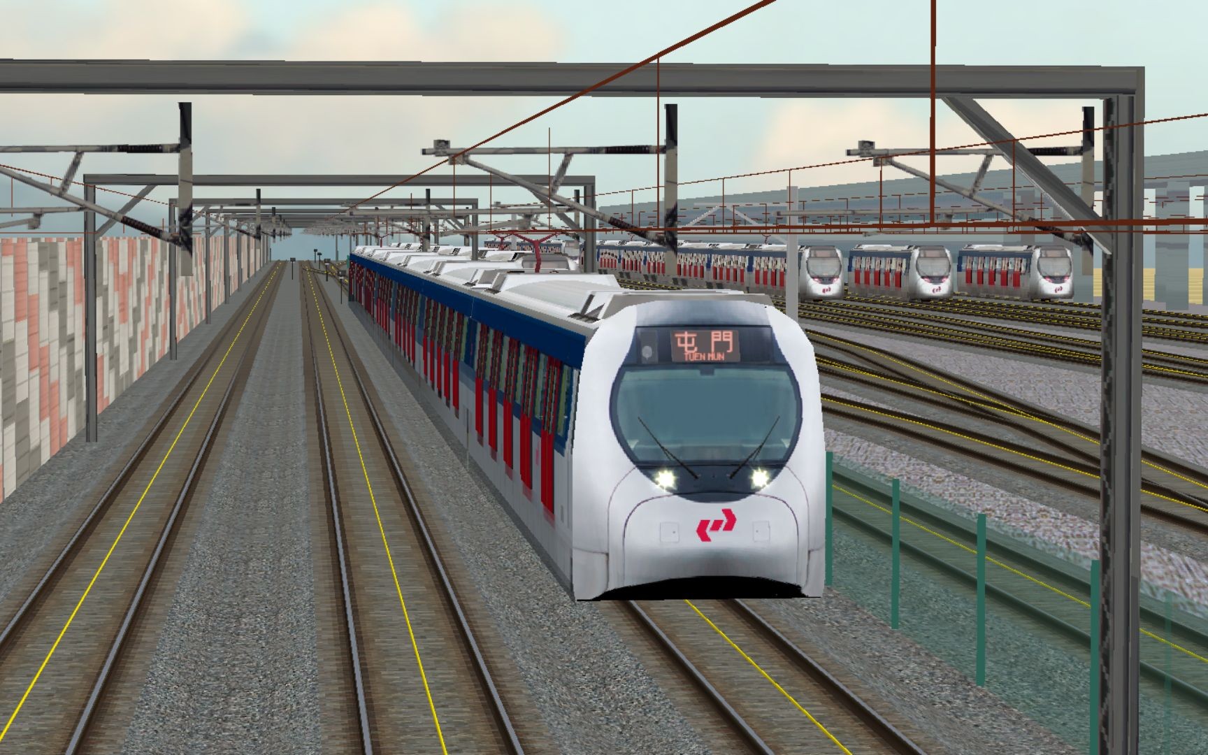 openbve|九广西铁对头车(往屯门列车)测试