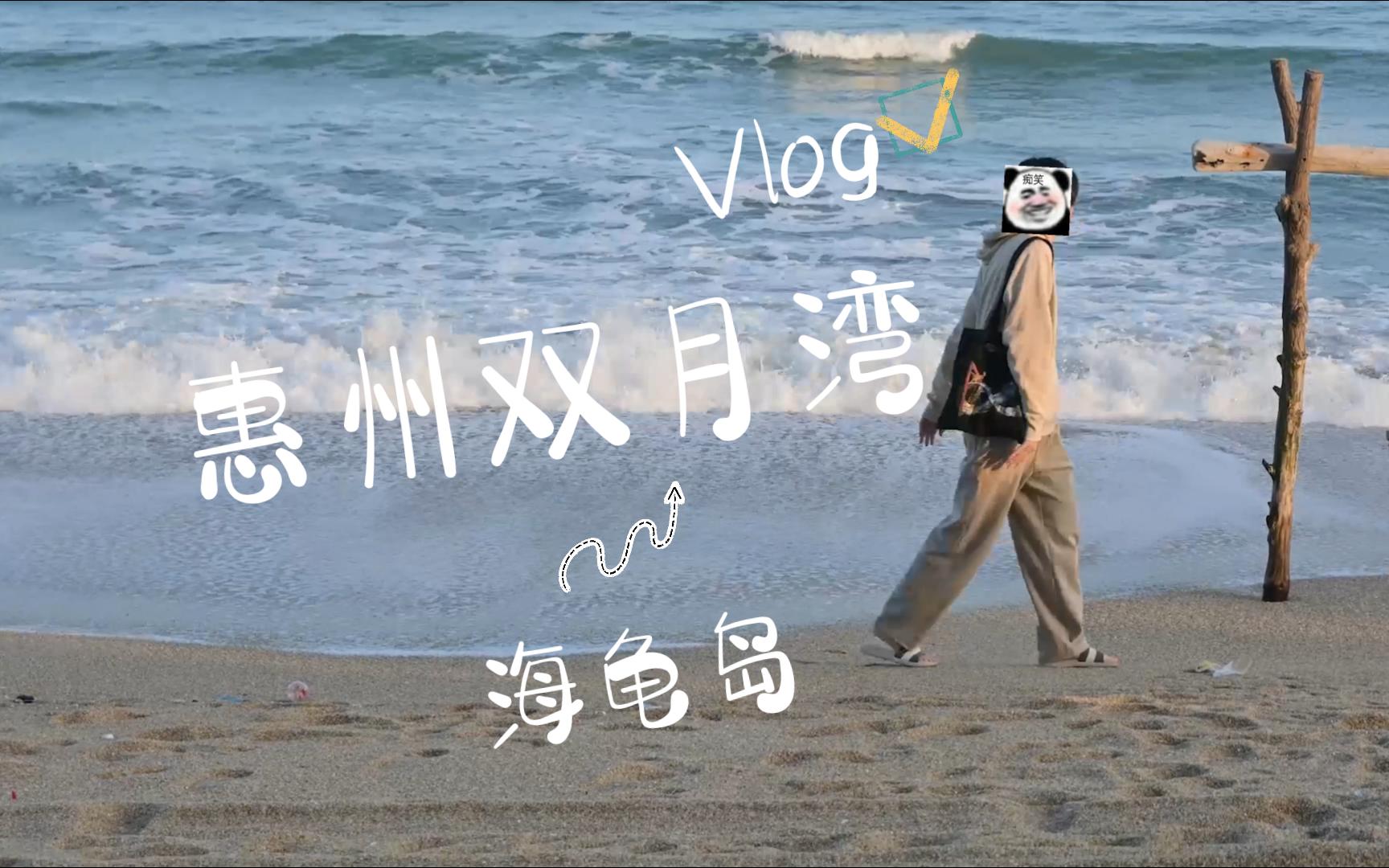 深圳周边游:惠州双月湾海龟岛哔哩哔哩bilibili