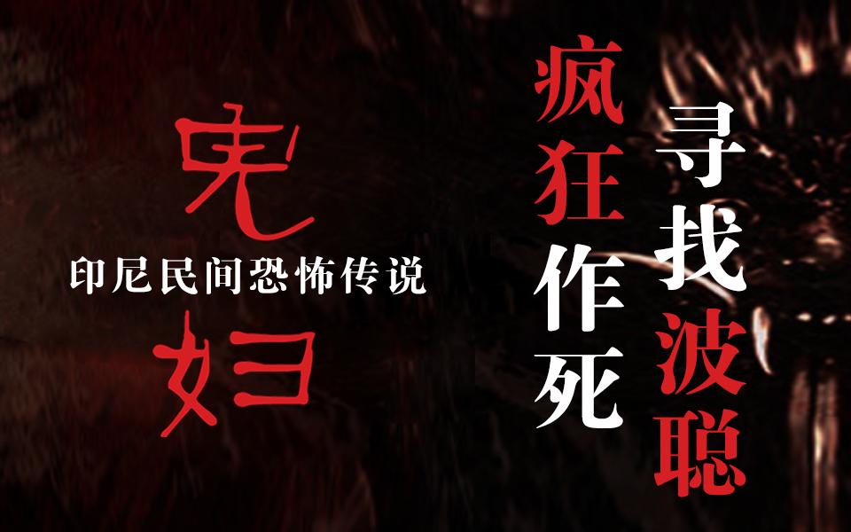 《鬼妇:印尼民间恐怖传说》尸袋怨灵:疯狂作死寻找波聪版