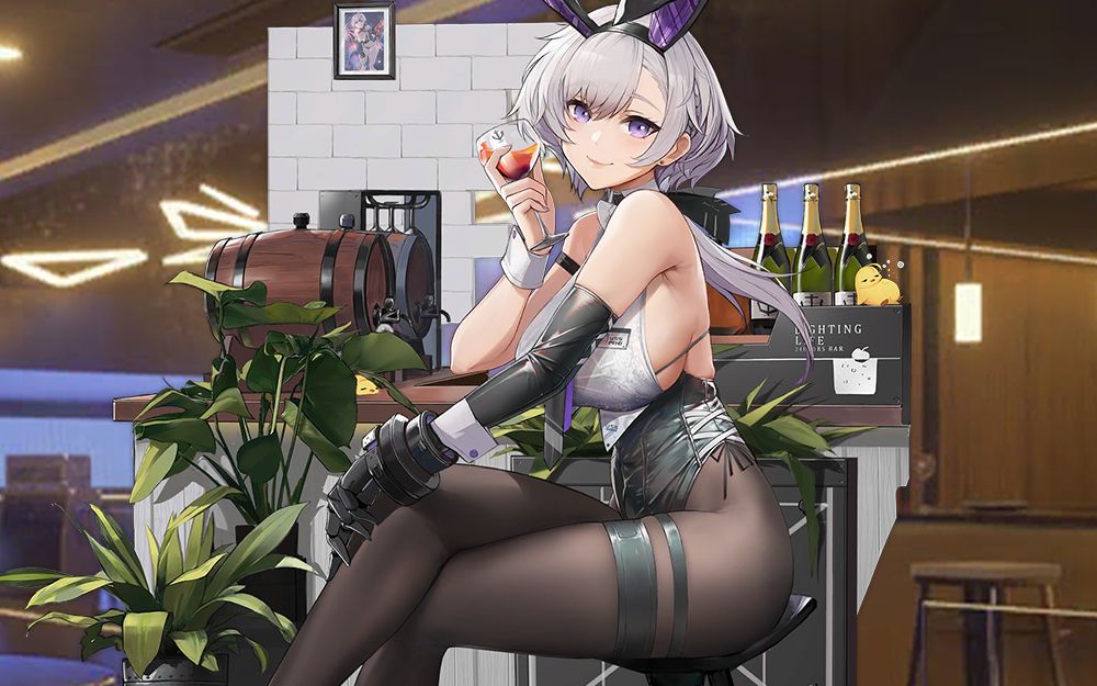 【碧蓝航线】里诺换装「bunny·reno!」