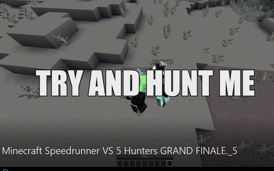 [图]【转载】《Dream猎人游戏1v5》最终章 原版+机翻中字（无水印）Minecraft Speedrunner VS 5 HuntersGRAND FINALE