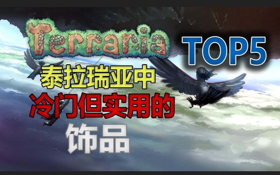 盘点泰拉瑞亚中那些冷门但是却很实用的饰品哔哩哔哩bilibili