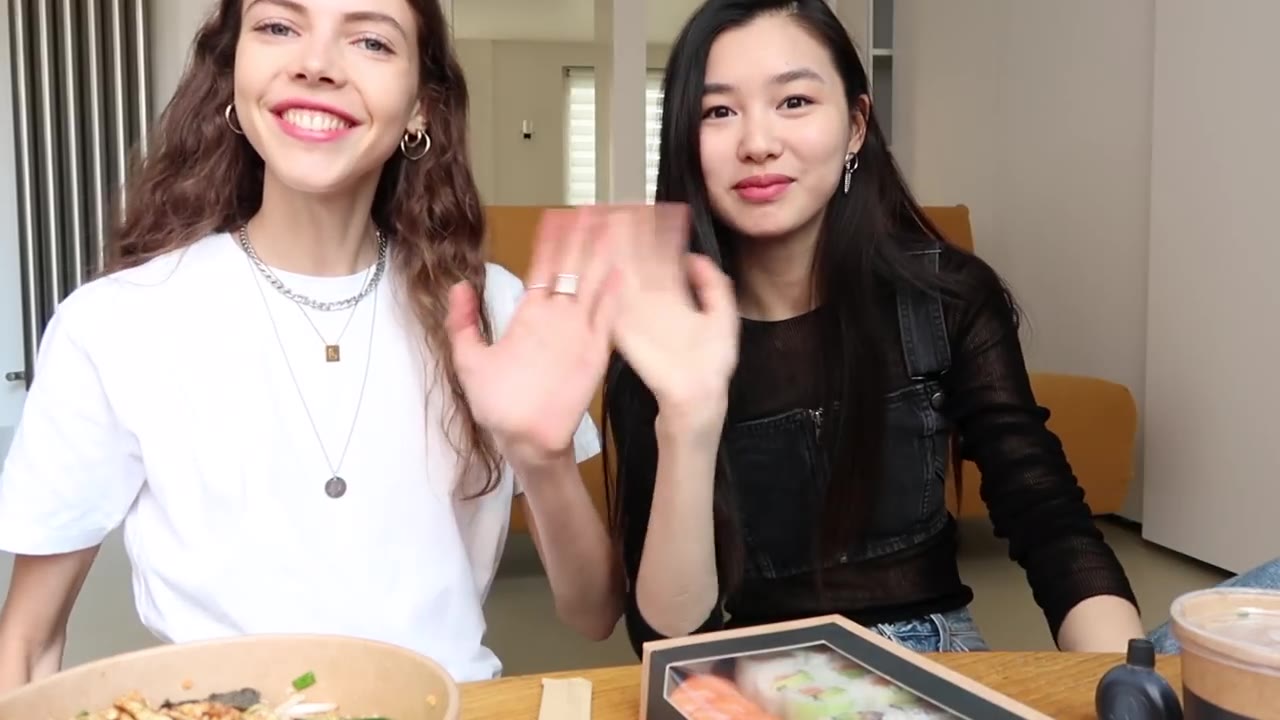 【lea julian】【estelle chen】【陈瑜】q&a-mukbang-modelling