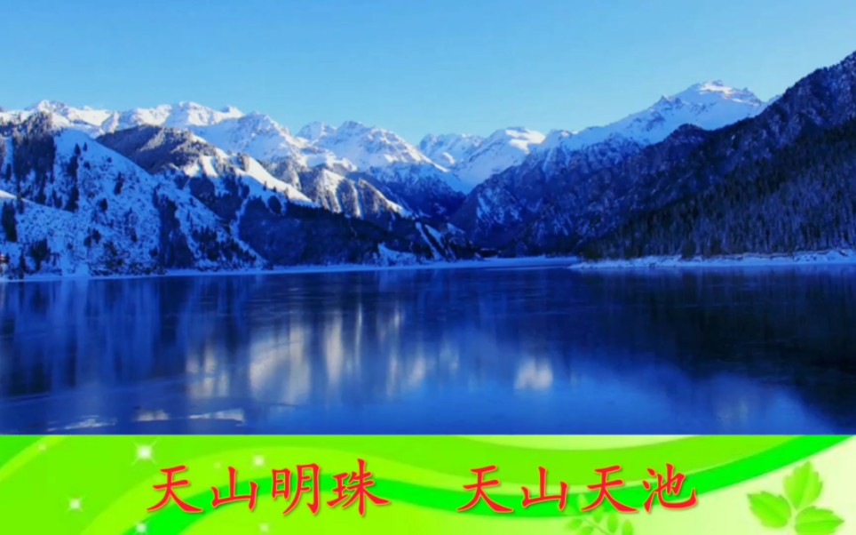 天山明珠天山天池哔哩哔哩bilibili