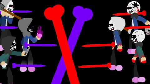 Canon Mirrored insanity Phase 1(官设dust sans VS 官设insanity sans )_哔哩哔哩_bilibili