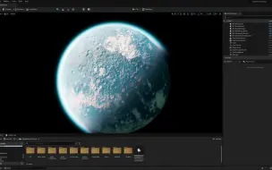 Download Video: UE5行星，程序地形插件Shader World 1.3