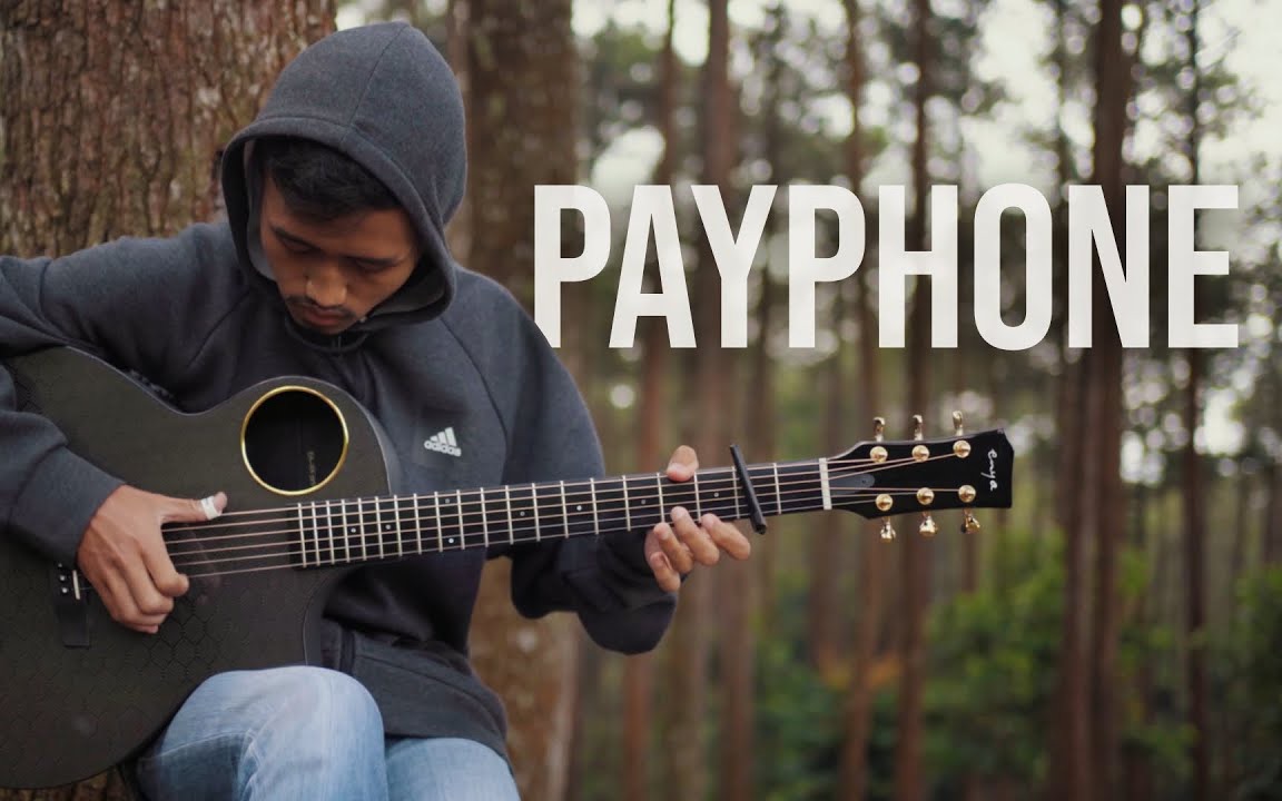 [图]Maroon 5《Payphone》, 动感怀旧！【吉他指弹｜附谱】