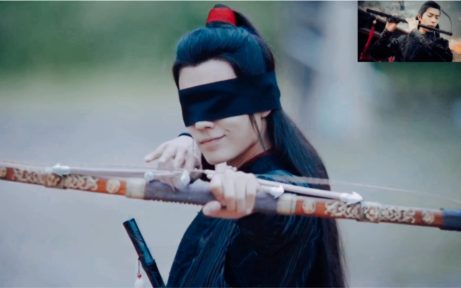 【陈情令名场面】蒙眼射箭!