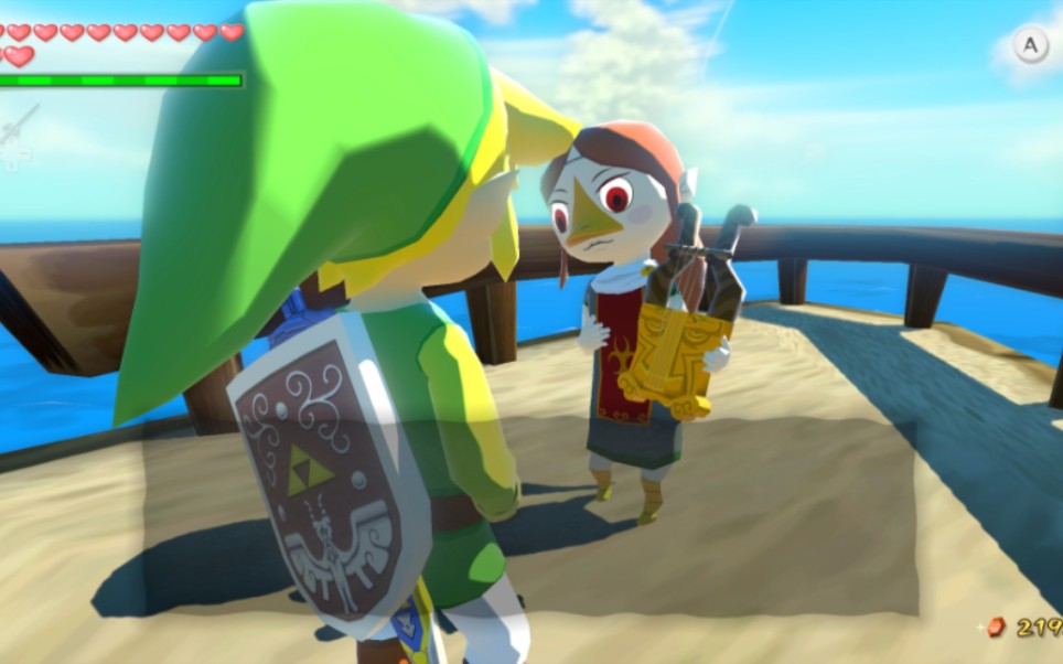 《塞尔达传说:风之杖hd》实况通关48,大地神殿任务准备