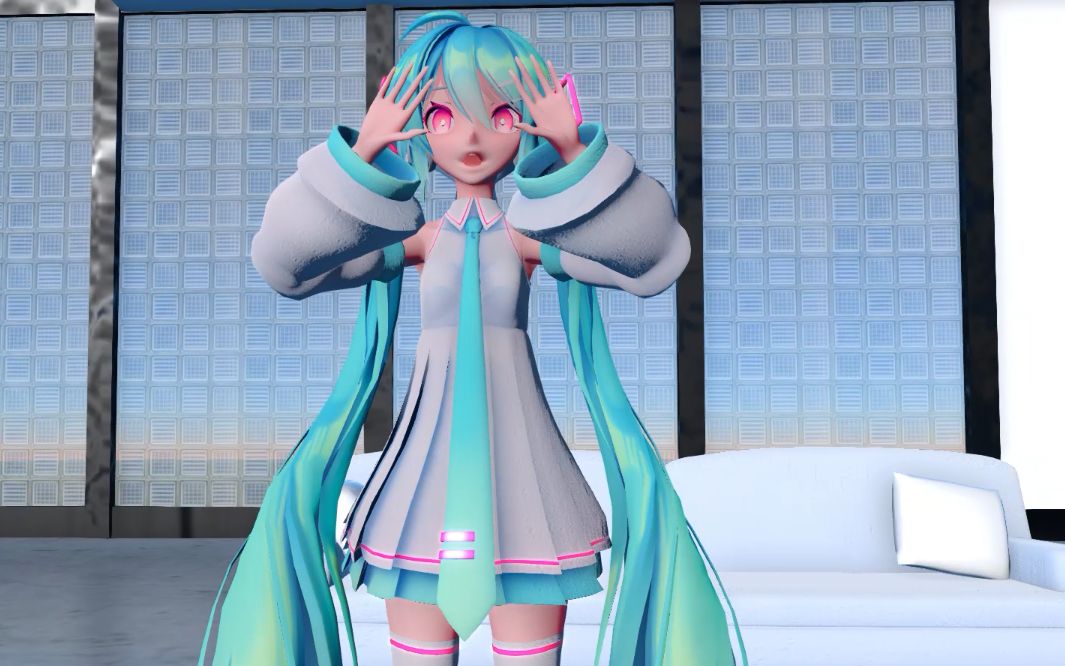 初音未来跳舞动作可爱看了就戒不掉