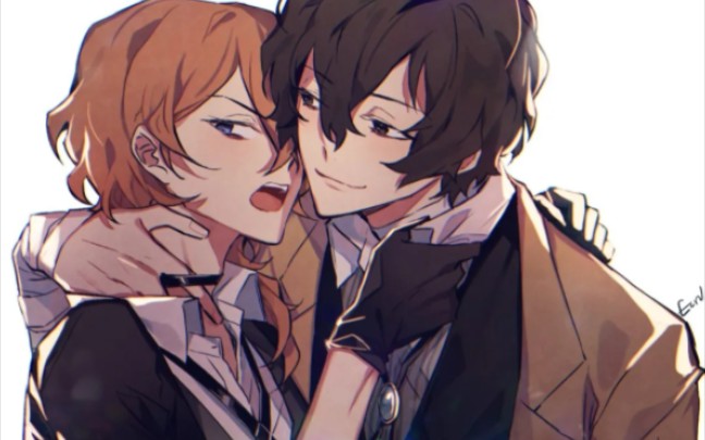 双黑组合文豪野犬中原中也太宰治