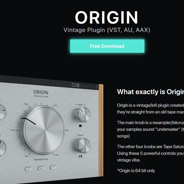 Origin - Vintage Plugin –