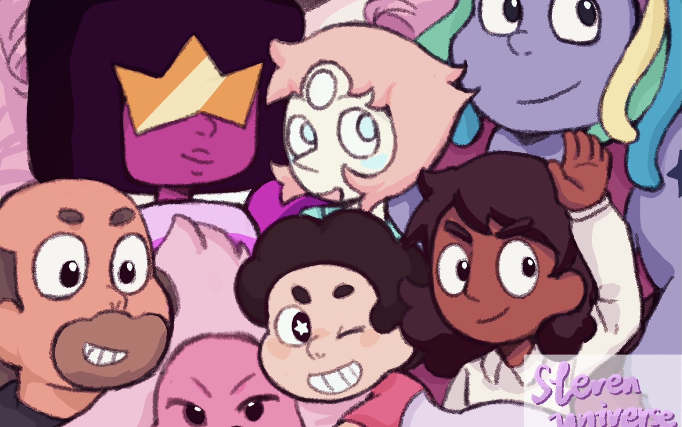 【steven universe】【宇宙小子】大家一起来合照吧!