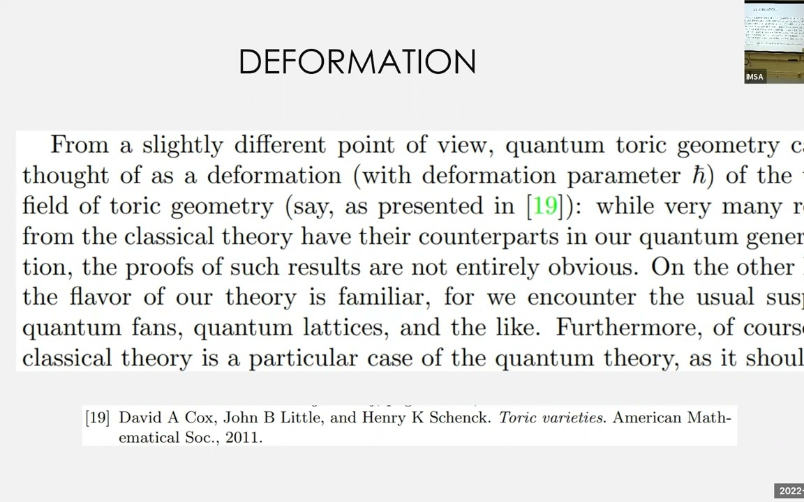 现代数学前沿讲座系列:量子几何、拓扑学与代数结构的探索哔哩哔哩bilibili