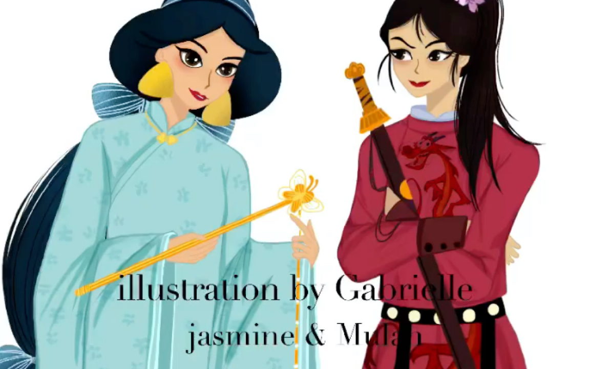 【gabrielle】迪士尼公主&汉服系列—木兰和茉莉