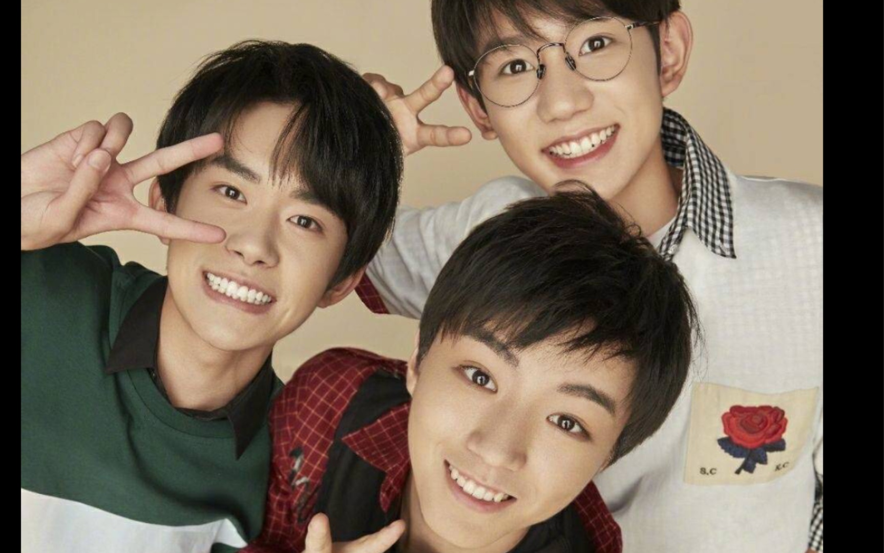 tfboys八周年-这一年他们仨(王俊凯 王源 易烊千玺)三人每个月一组