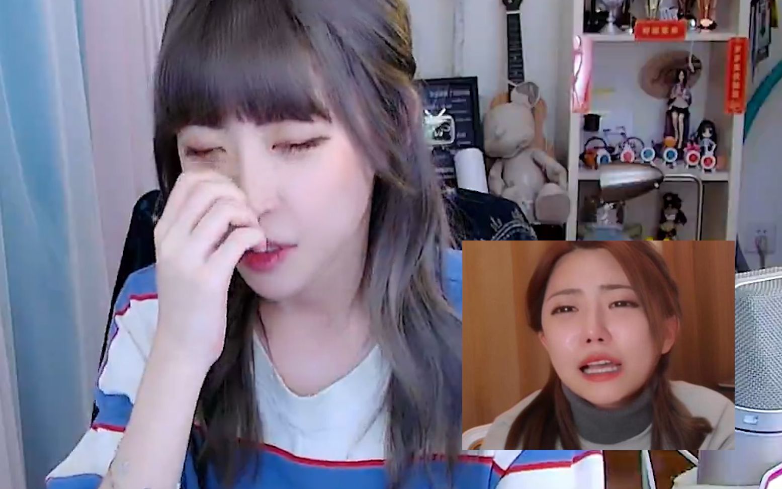 周淑怡晚上开车遭遇突发事件,太吓人了还好人没事