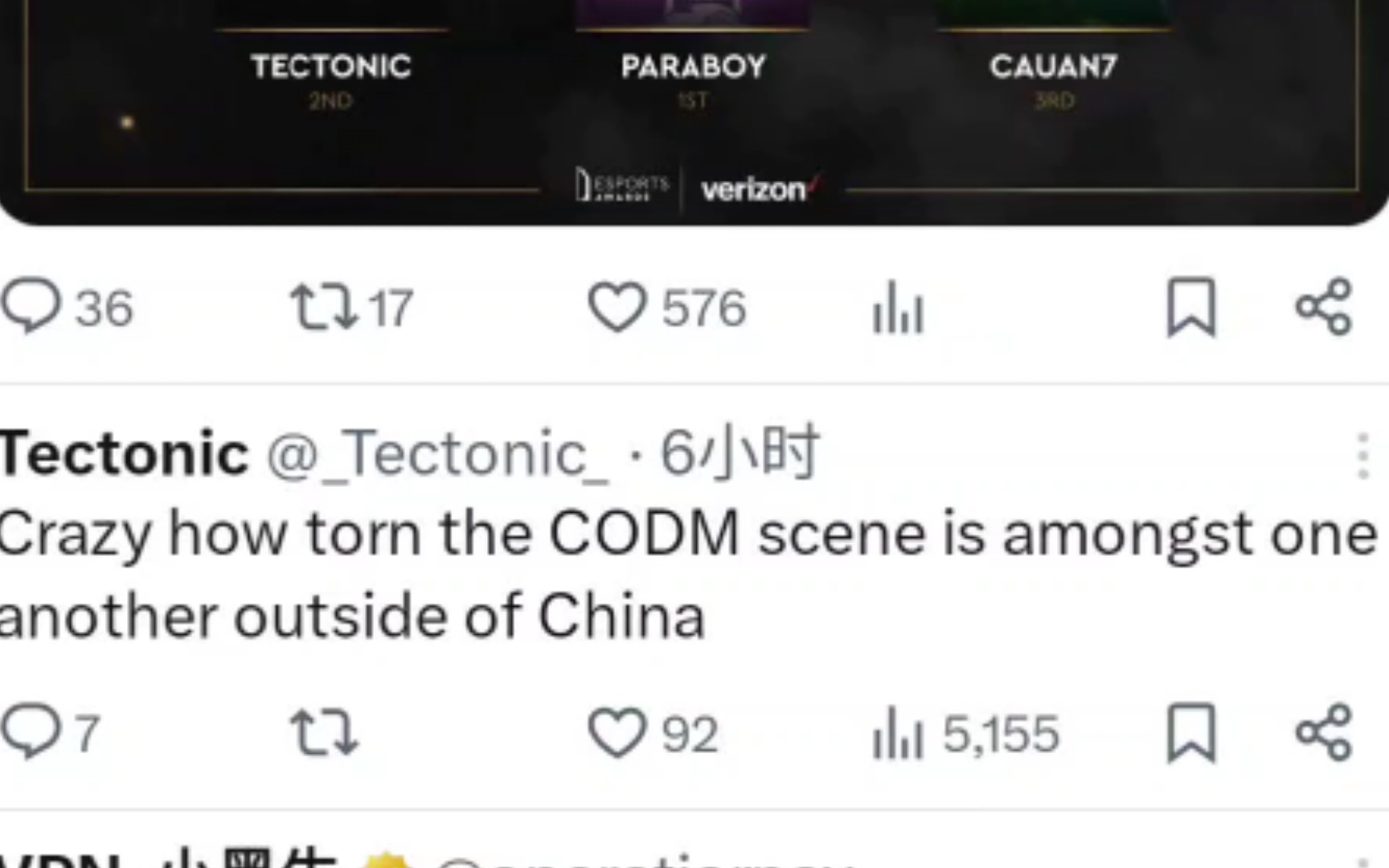 胖球Tectonic:除中国以外其他地区CODM有多糟糕哔哩哔哩bilibiliCODM