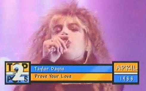 [图]Taylor Dayne《Prove Your Love》1988年Top Of The Pops现场