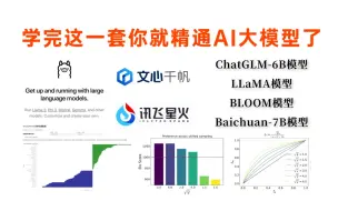 Download Video: 培训机构不愿分享的【AI大模型】付费教程，一口气学完LLM主流开源大模型，请低调使用~（文心一言/百度千帆/讯飞星火大模型）