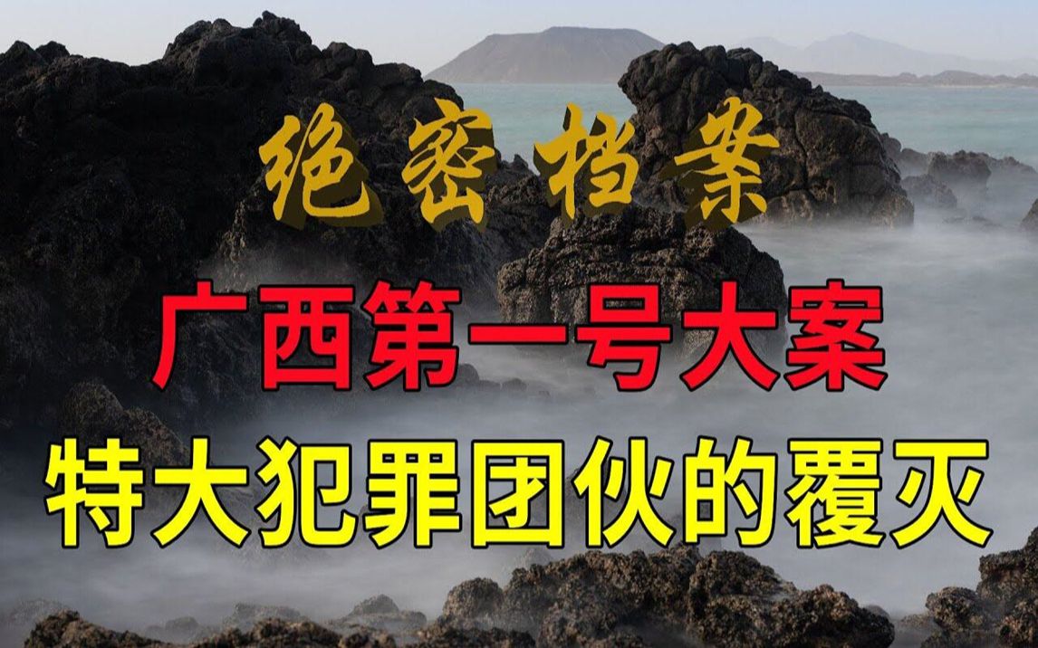 广西第一号大案,盘踞在交界处,二十多人特大武装犯罪团伙的覆灭大案解密大案要案纪实绝密档案哔哩哔哩bilibili