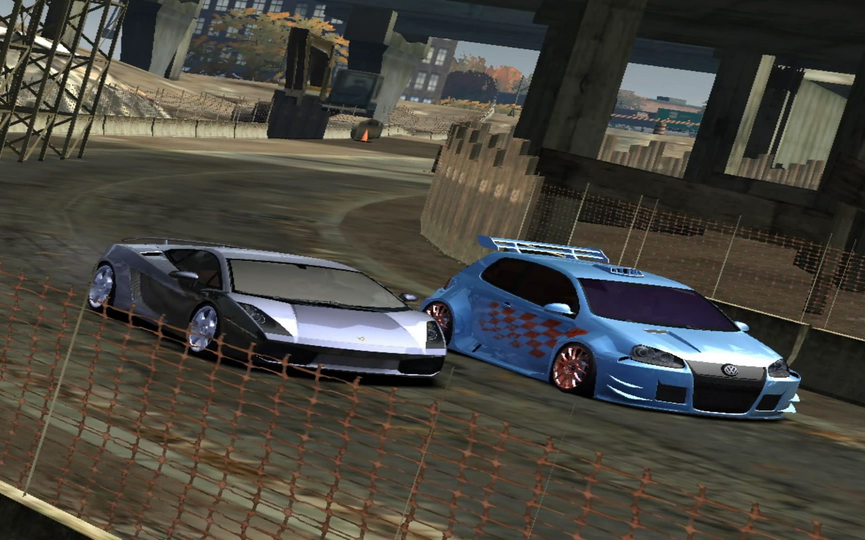 极品飞车9:黑名单第6名 老明 车种:lamborghini gallardo.