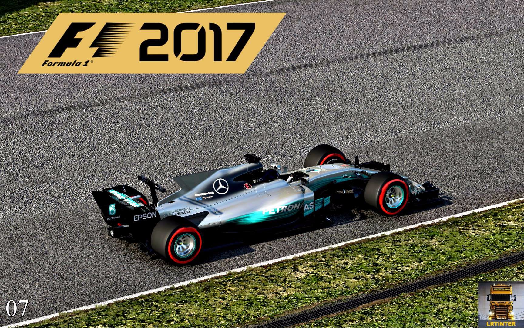 【lrtinter】f1 2017 梅賽德斯博塔斯 馬來西亞雪邦單圈計時:1分33秒