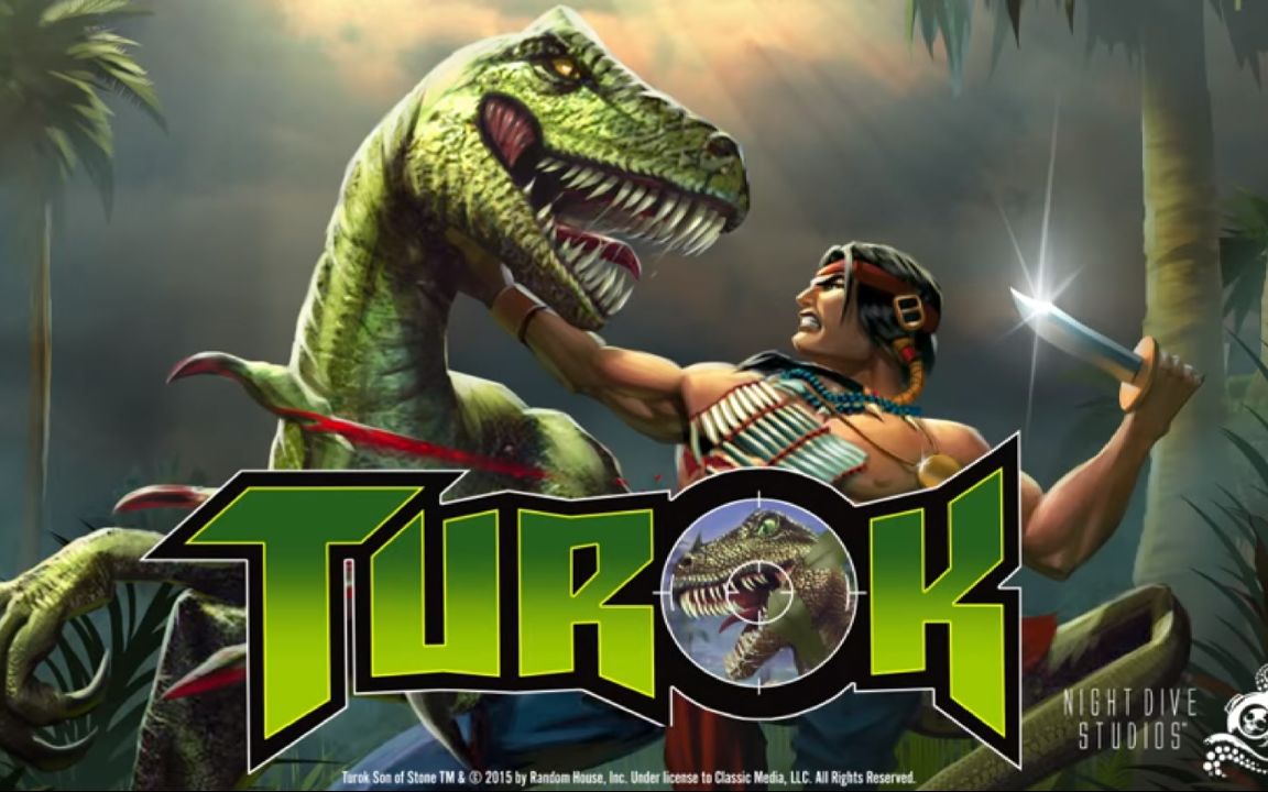 《恐龙猎人(Turok:Dinosaur Hunter)》(1997)通关视频(带解说)哔哩哔哩bilibili