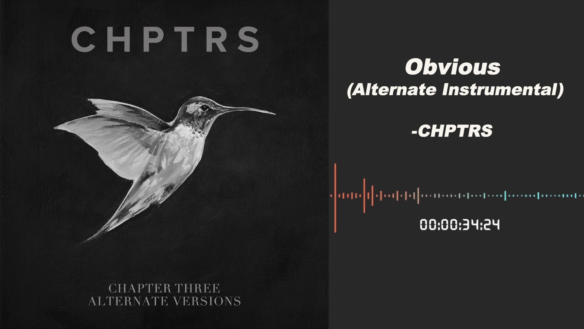适合做BGM的音乐：CHPTRS-Obvious (Alternate Instrumental)